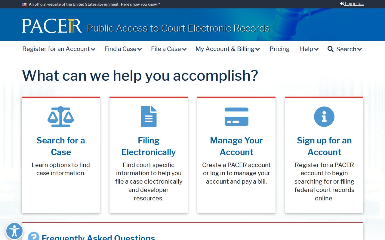 Coweta County sex offender check and PACER federal court record access